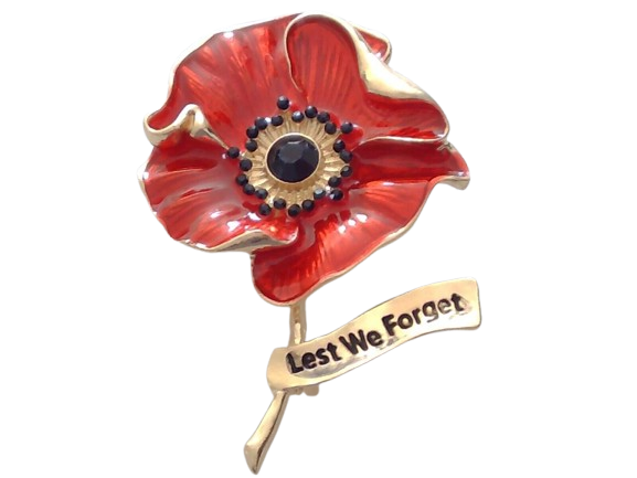 ANZAC Poppy Pin